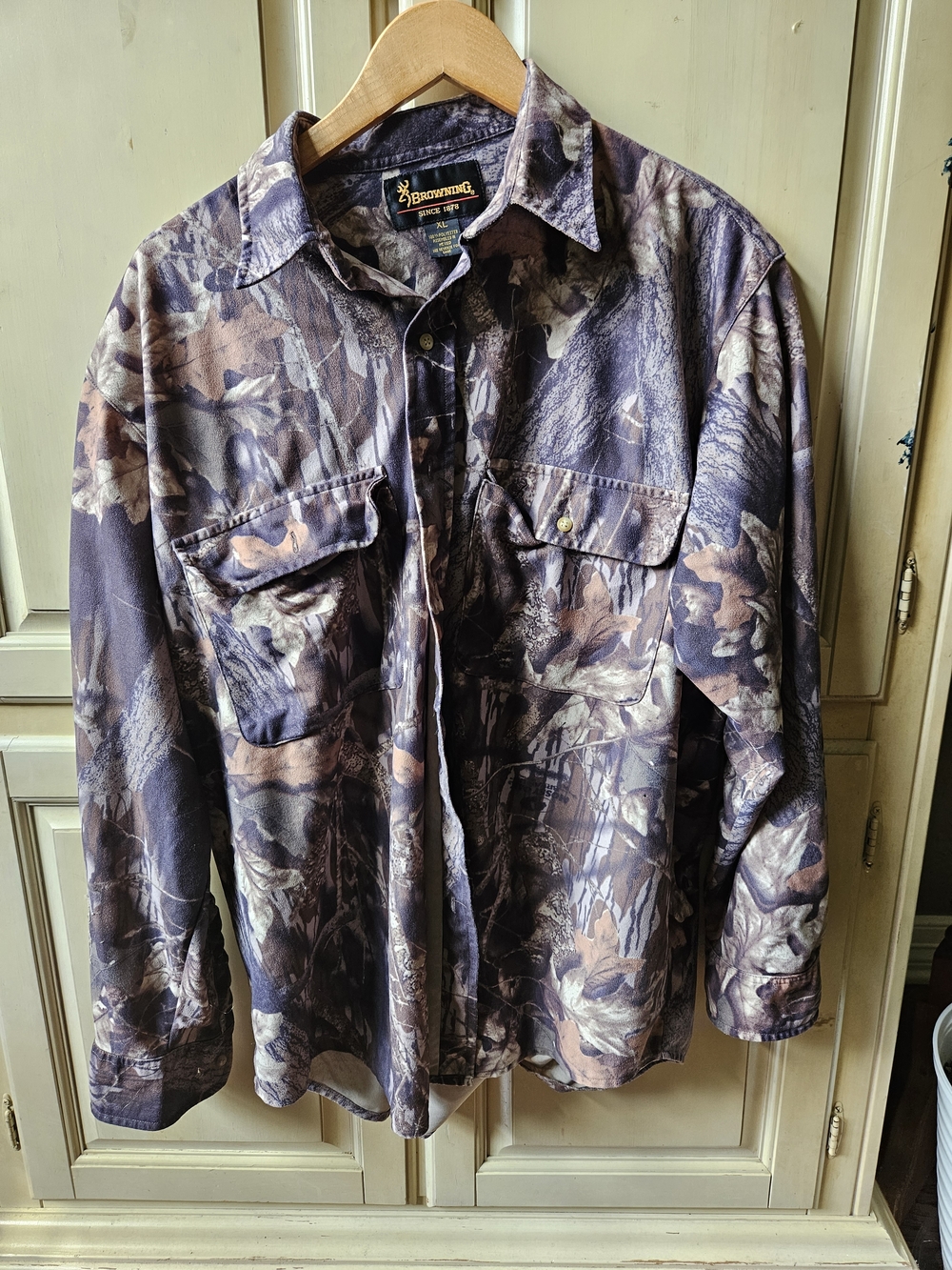 Browning Men's Camo Button-Up Shirt